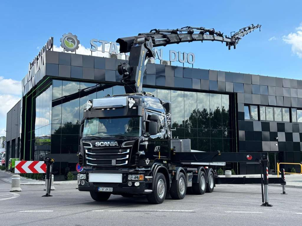 Scania R560 8x2 PALFINGER PK 92002 SH Fly Jib Winch 5t - Camion grue: photos 4 Scania R560 8x2 PALFINGER PK 92002 SH Fly Jib Winch 5t - Camion grue: photos 4
