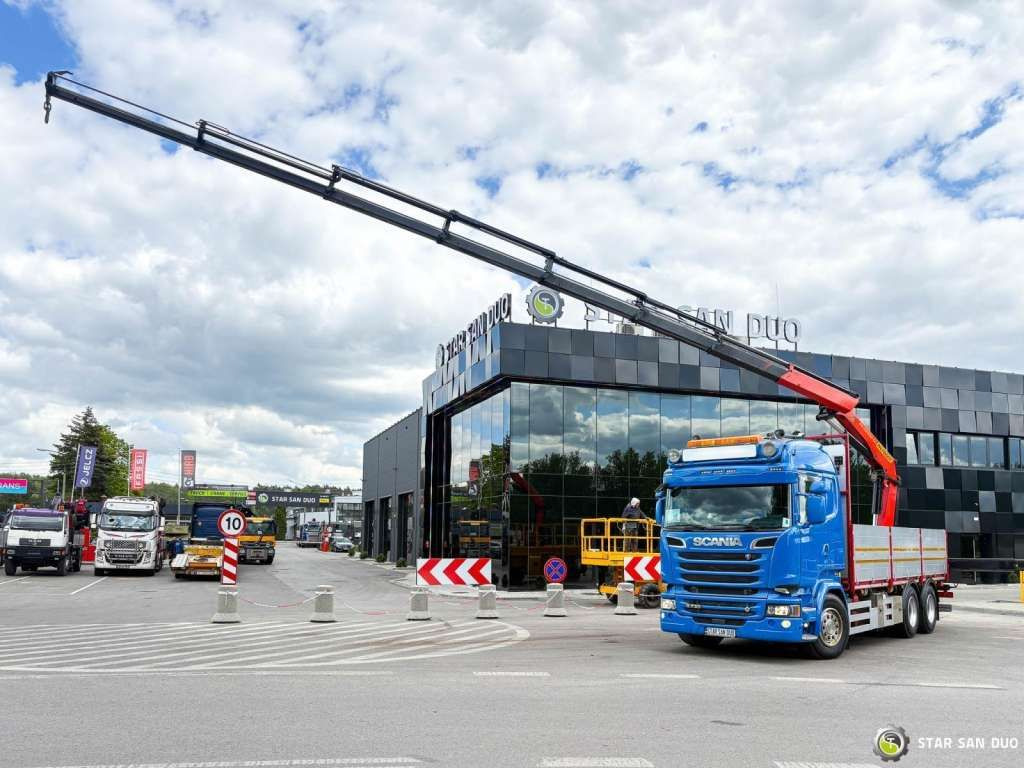 Camion grue Scania  R730 6X4 PALFINGER PK 33002 EH Crane: photos 6