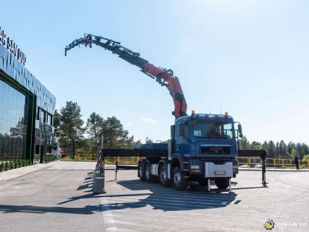 MAN TGA 35.440 8X6H PALFINGER 60002 Semi-trailer - Tracteur routier: photos 2 MAN TGA 35.440 8X6H PALFINGER 60002 Semi-trailer - Tracteur routier: photos 2