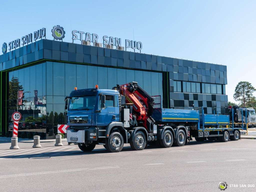 MAN TGA 35.440 8X6H PALFINGER 60002 Semi-trailer - Tracteur routier: photos 5 MAN TGA 35.440 8X6H PALFINGER 60002 Semi-trailer - Tracteur routier: photos 5