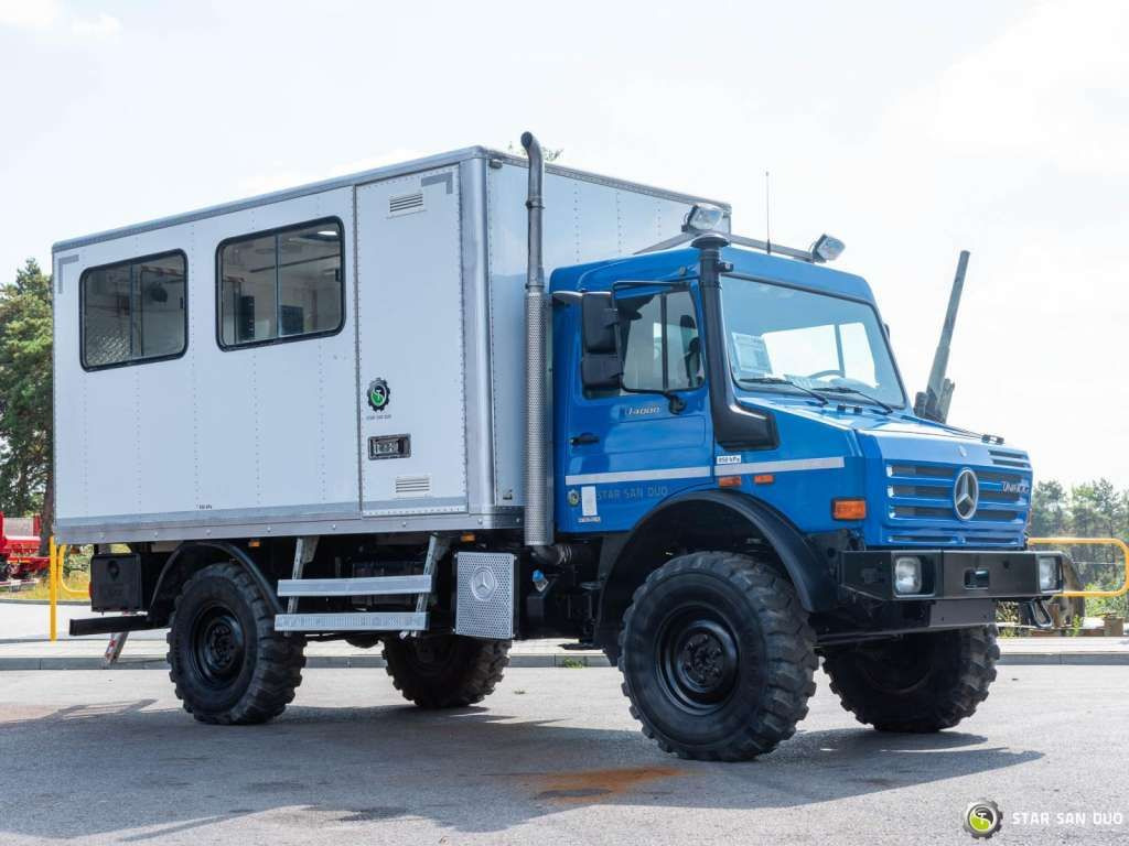 Unimog Mercedes-Benz Unimog U 4000 4x4 Camper Expeditio - Châssis cabine: photos 3 Unimog Mercedes-Benz Unimog U 4000 4x4 Camper Expeditio - Châssis cabine: photos 3