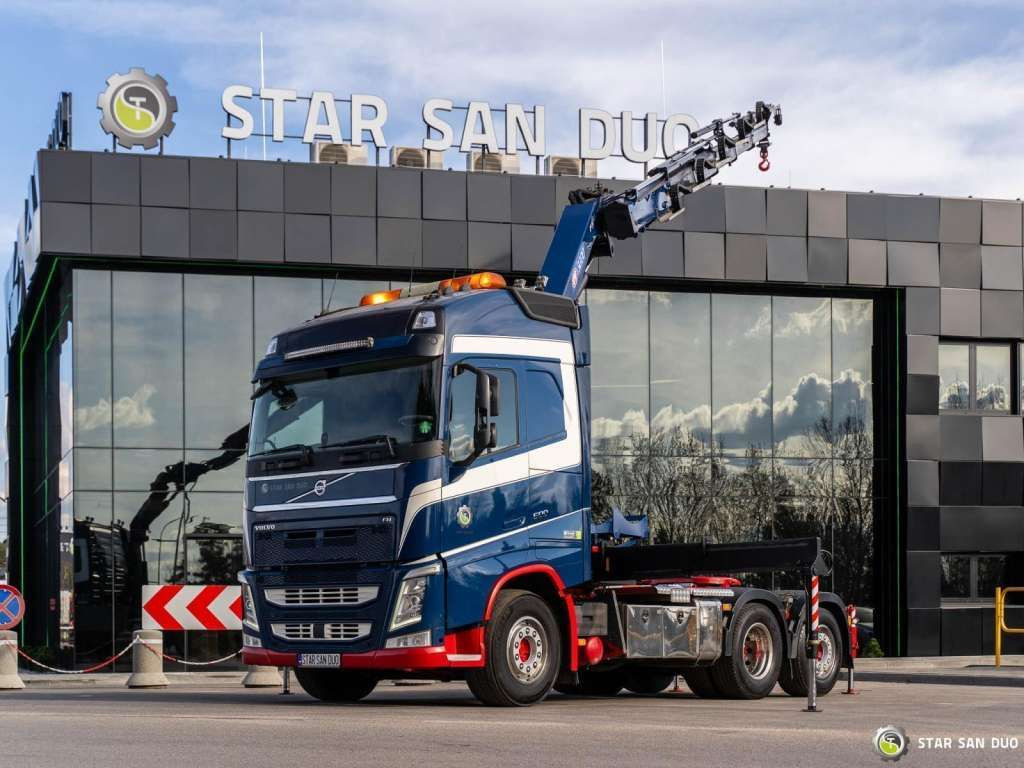 Volvo FH 500 6x2 HMF 3220-K5 HDS Crane Euro 6 - Camion grue: photos 1 Volvo FH 500 6x2 HMF 3220-K5 HDS Crane Euro 6 - Camion grue: photos 1