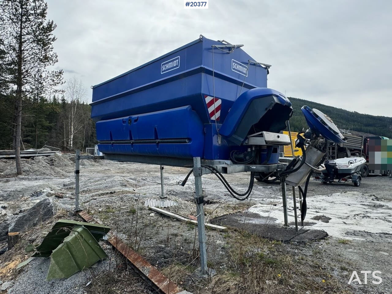 Schmidt 2005 Schmidt Stratos B120 Saltspreder - Accessoire pour Camion: photos 5 Schmidt 2005 Schmidt Stratos B120 Saltspreder - Accessoire pour Camion: photos 5