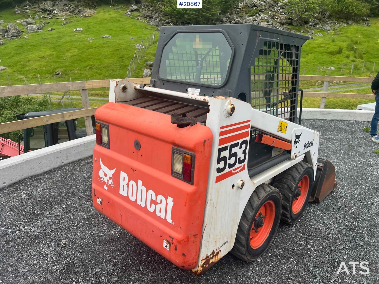 Mini chargeuse Bobcat 553: photos 6