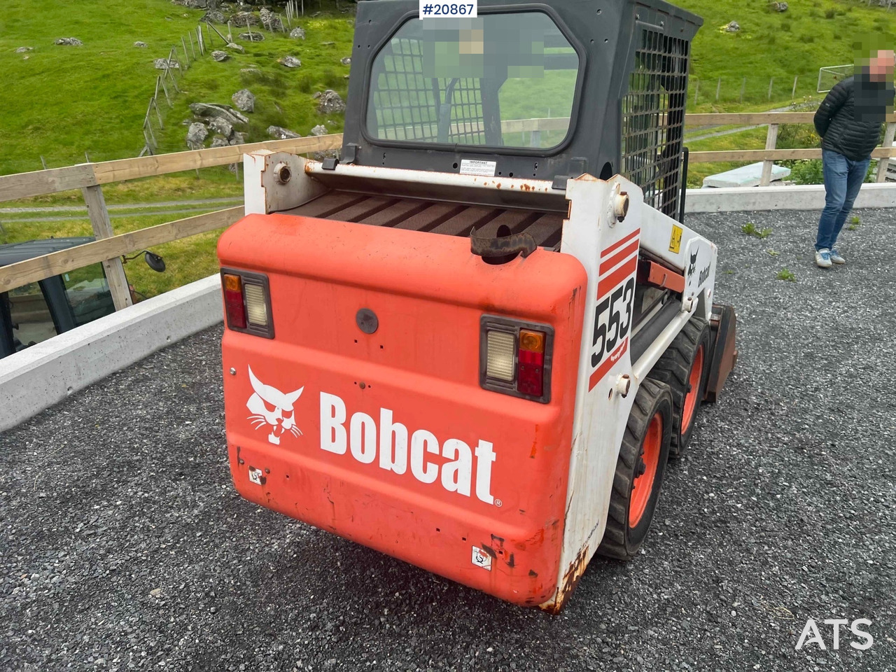 Mini chargeuse Bobcat 553: photos 7