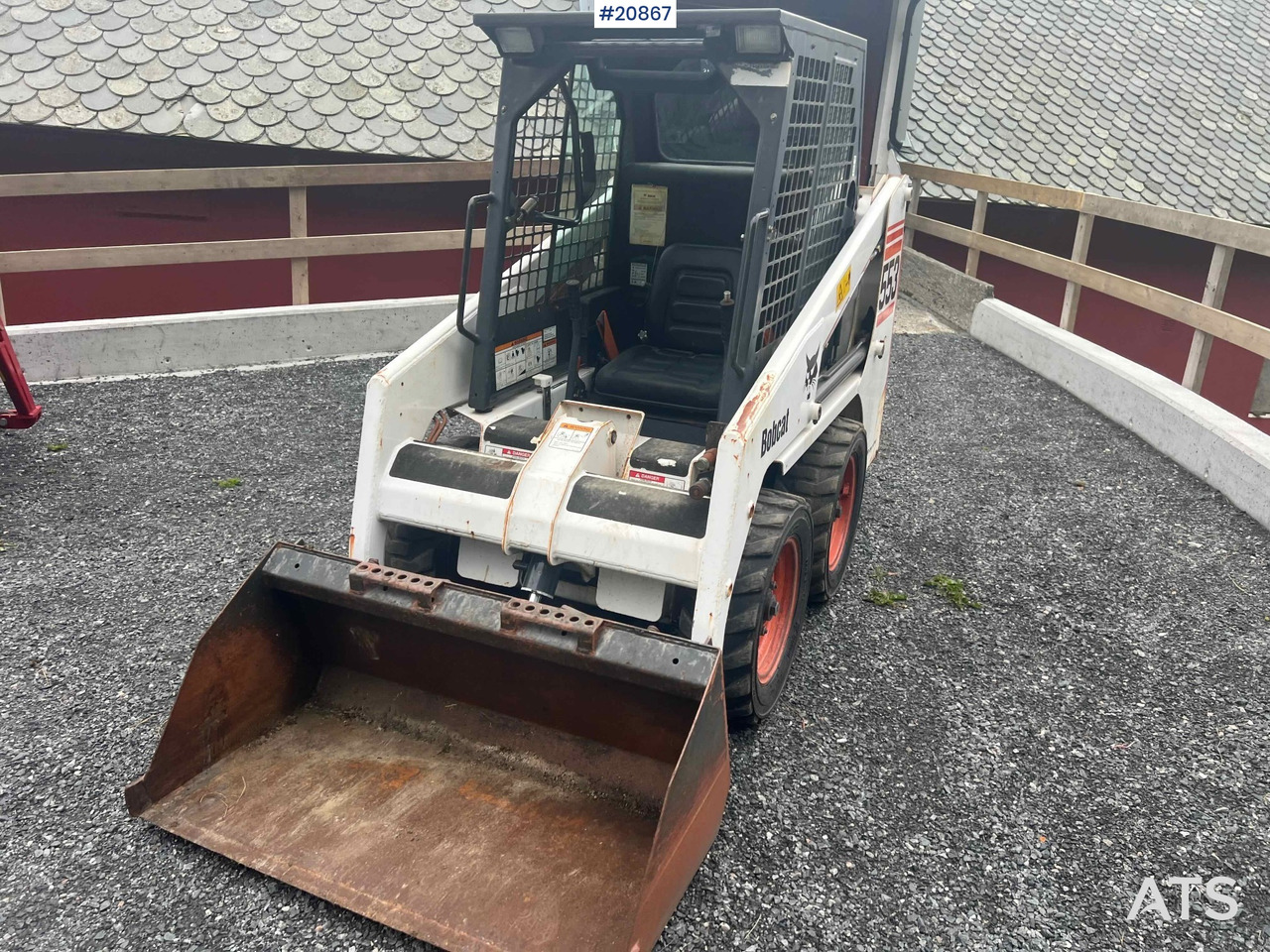 Mini chargeuse Bobcat 553: photos 14