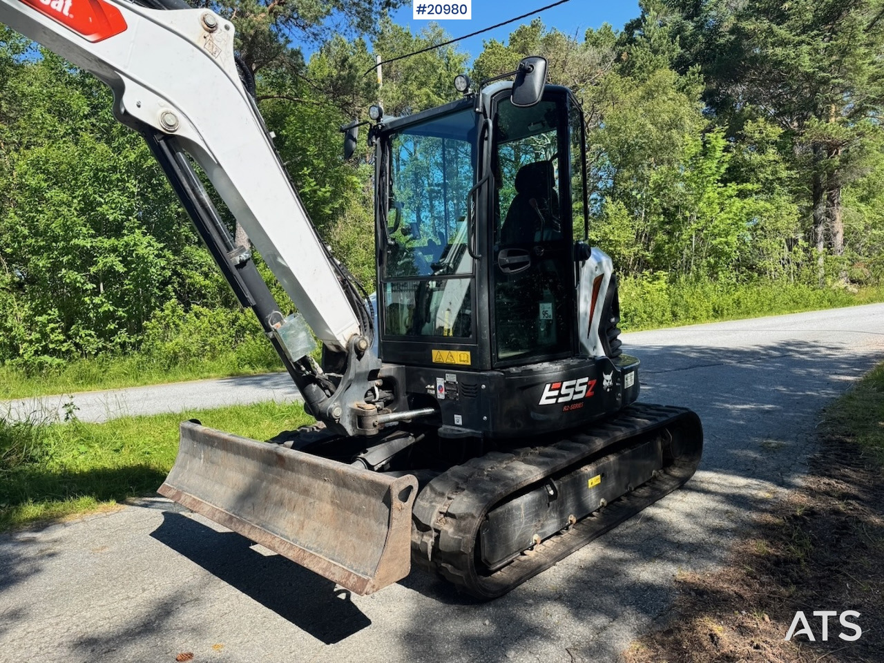 Mini pelle Bobcat E55Z: photos 8