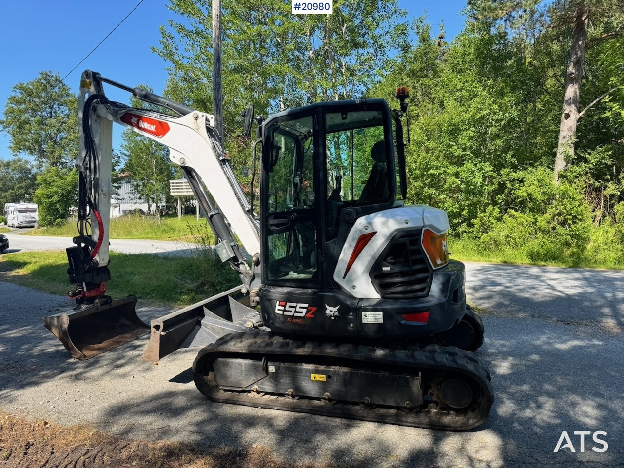 Mini pelle Bobcat E55Z: photos 20