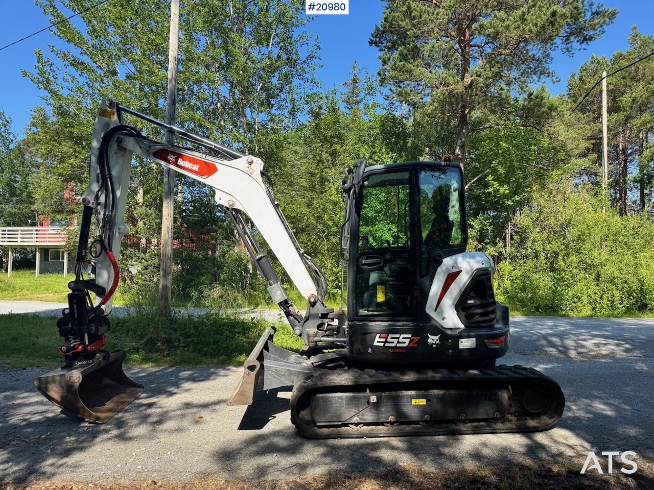 Mini pelle Bobcat E55Z: photos 31