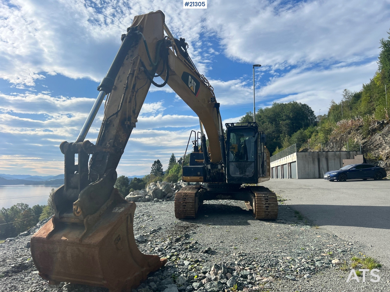 CAT 320 EL Gravemaskin m/ x site pro gps, Rototilt, graveskuffe, pusseskuffe og pigghammer - Pelle sur chenille: photos 4 CAT 320 EL Gravemaskin m/ x site pro gps, Rototilt, graveskuffe, pusseskuffe og pigghammer - Pelle sur chenille: photos 4