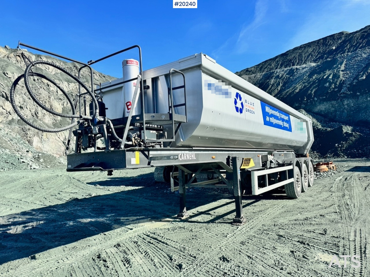 Carnehl Tippsemi - Semi-remorque benne: photos 1 Carnehl Tippsemi - Semi-remorque benne: photos 1