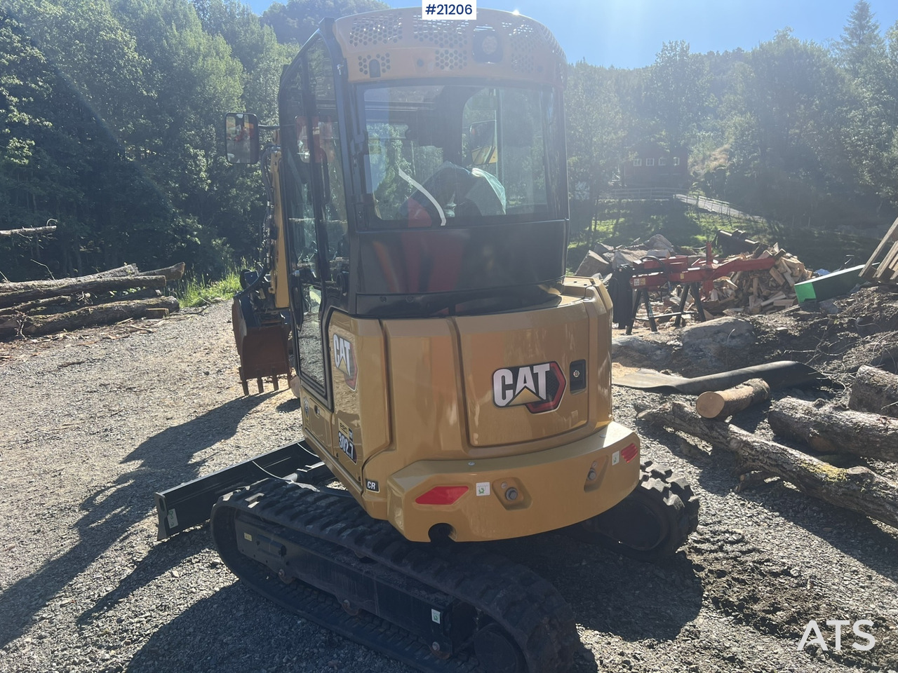 Caterpillar 302.7 CR - Mini pelle: photos 3 Caterpillar 302.7 CR - Mini pelle: photos 3