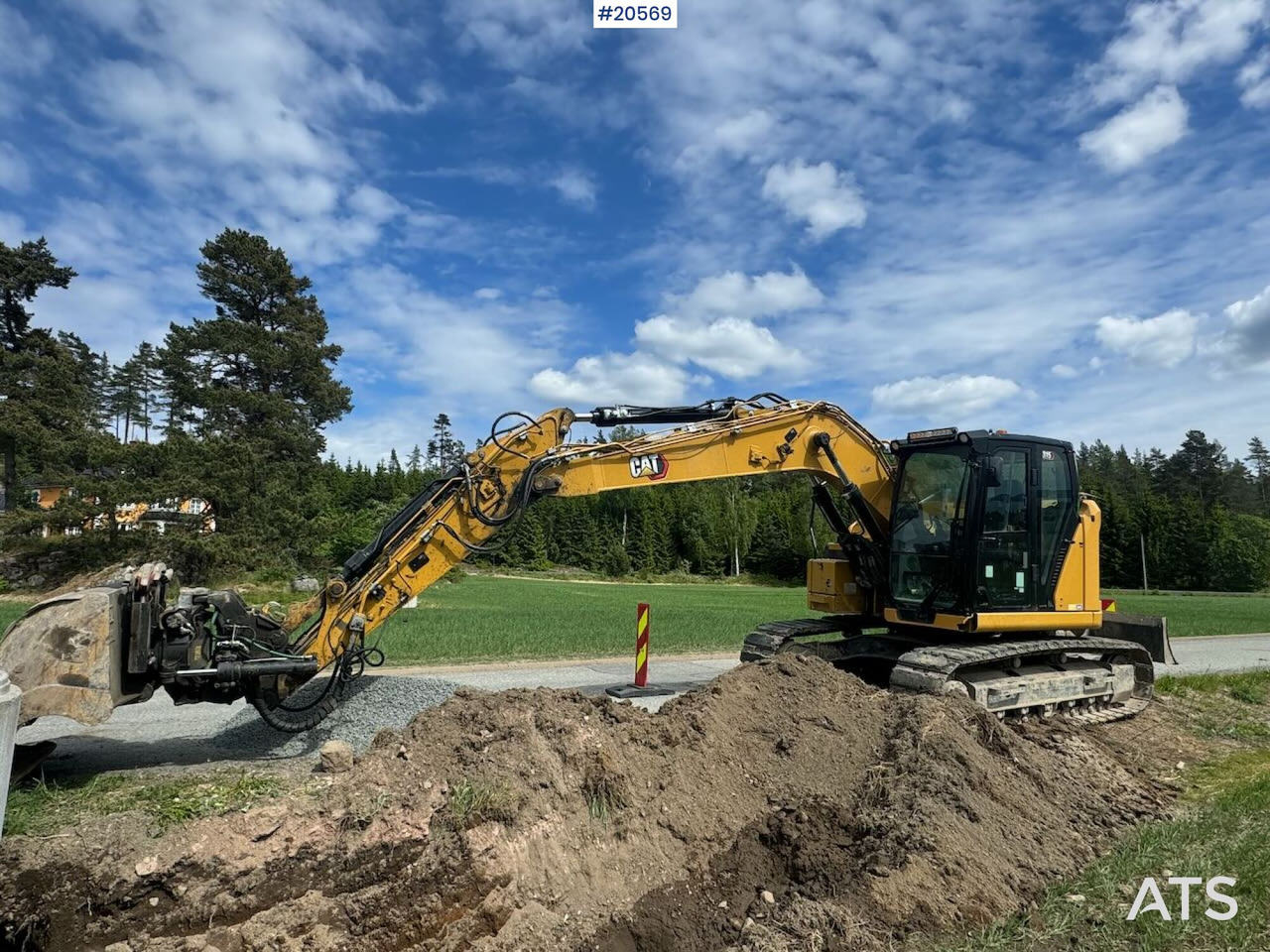 Caterpillar 315 Beltegraver m/ tilt og 2 skuffer - Pelle: photos 5 Caterpillar 315 Beltegraver m/ tilt og 2 skuffer - Pelle: photos 5