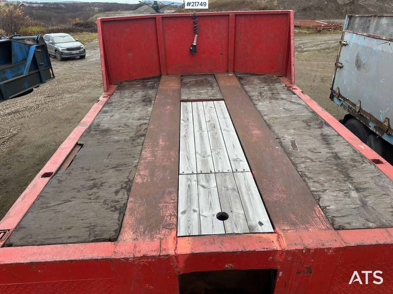 Damm 3SD335 3 akslet maskintralle - Semi-remorque surbaissé: photos 2 Damm 3SD335 3 akslet maskintralle - Semi-remorque surbaissé: photos 2