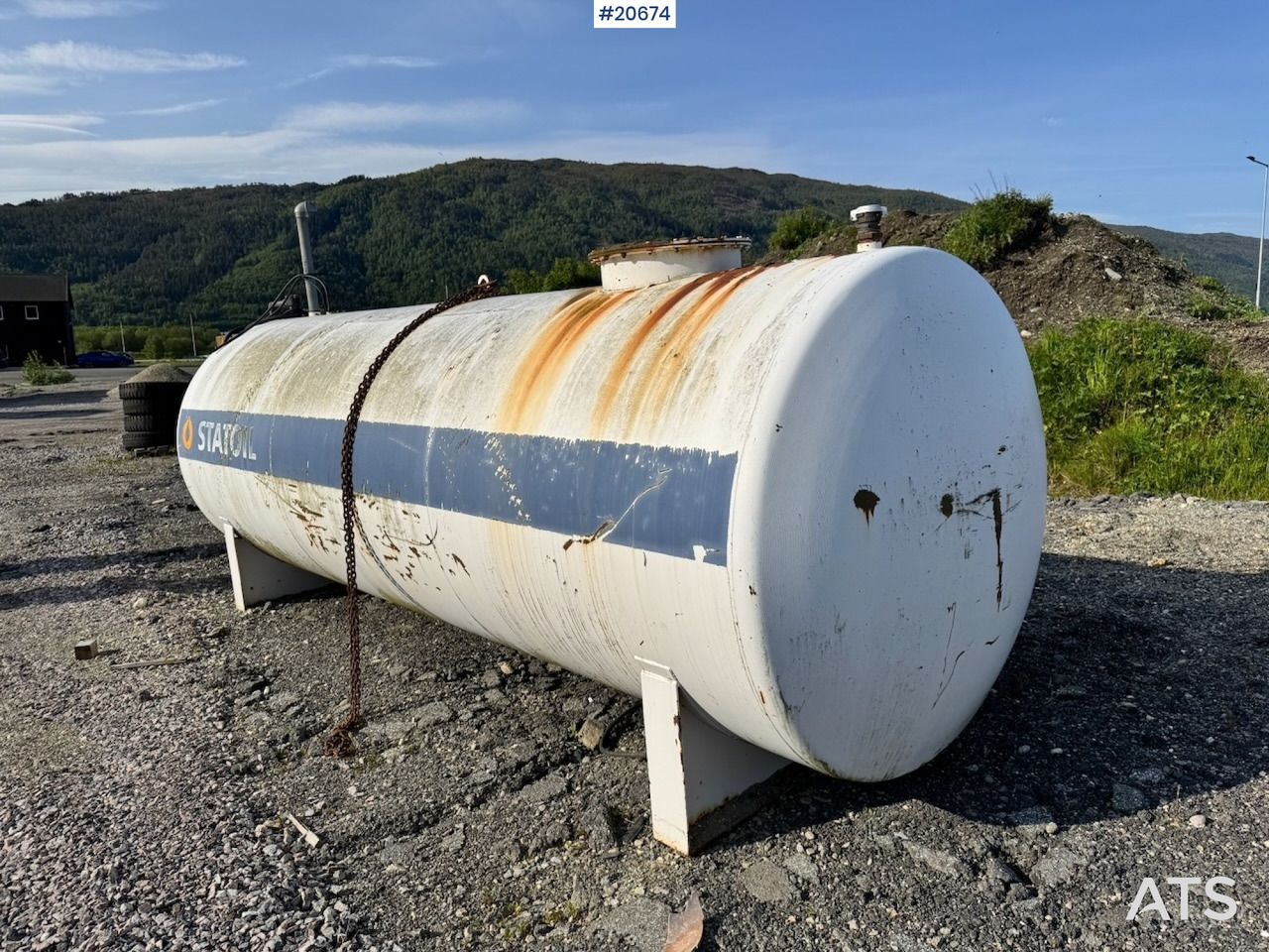 Dieseltank 9000 liter - Cuve de stockage: photos 1 Dieseltank 9000 liter - Cuve de stockage: photos 1