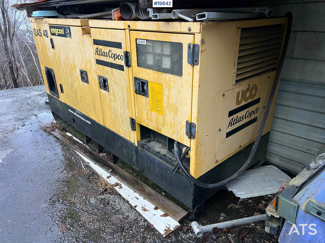 Atlas Copco Strøm generator - Engins de chantier: photos 1 Atlas Copco Strøm generator - Engins de chantier: photos 1
