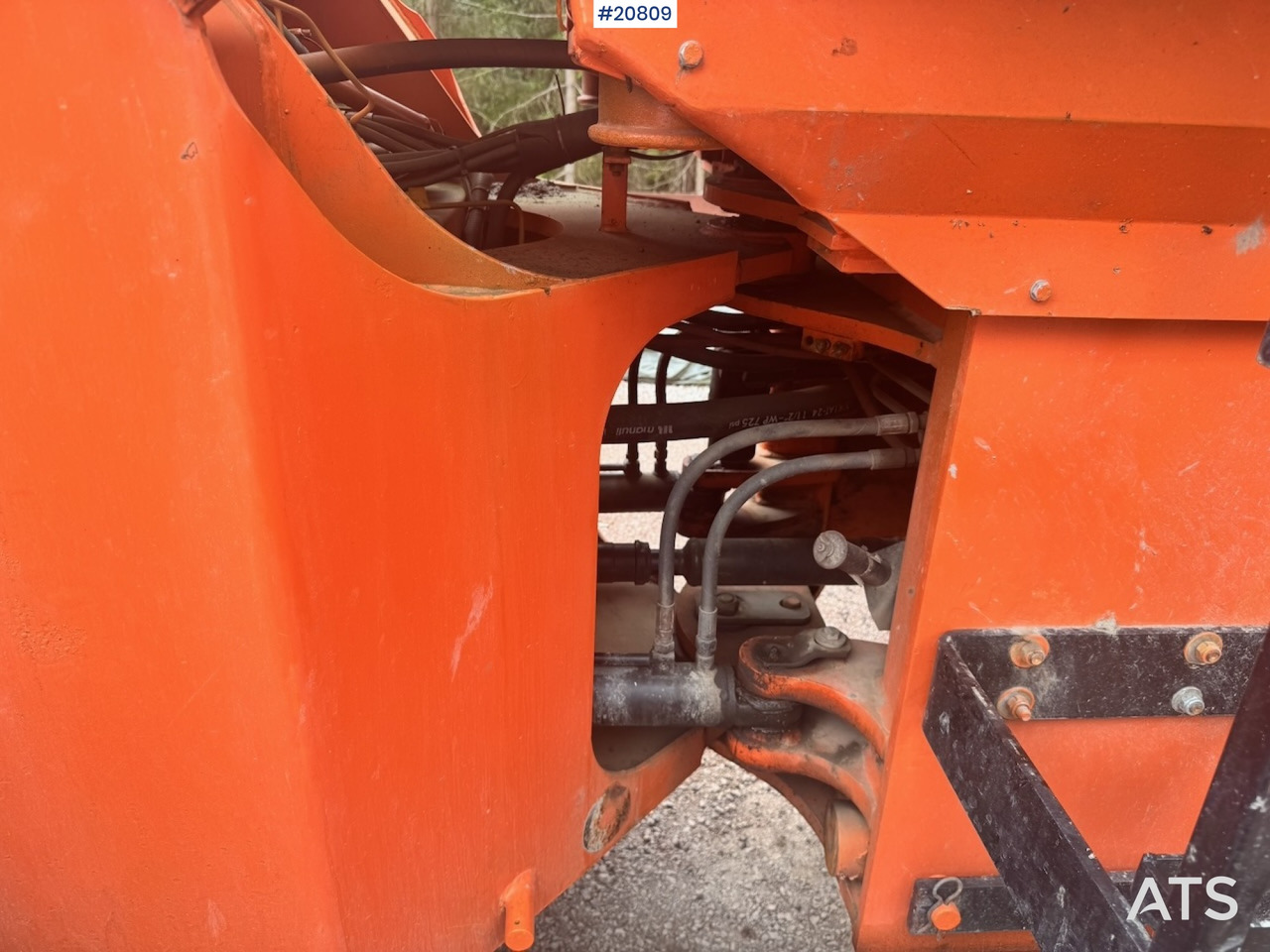 Chargeuse sur pneus Fiat Hitachi W130PL: photos 14