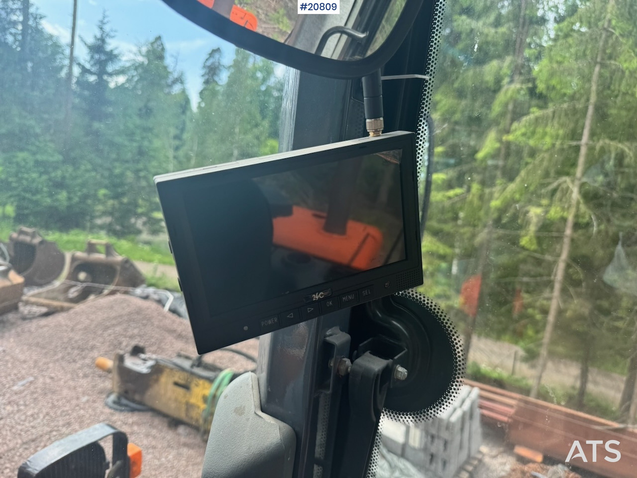 Chargeuse sur pneus Fiat Hitachi W130PL: photos 30