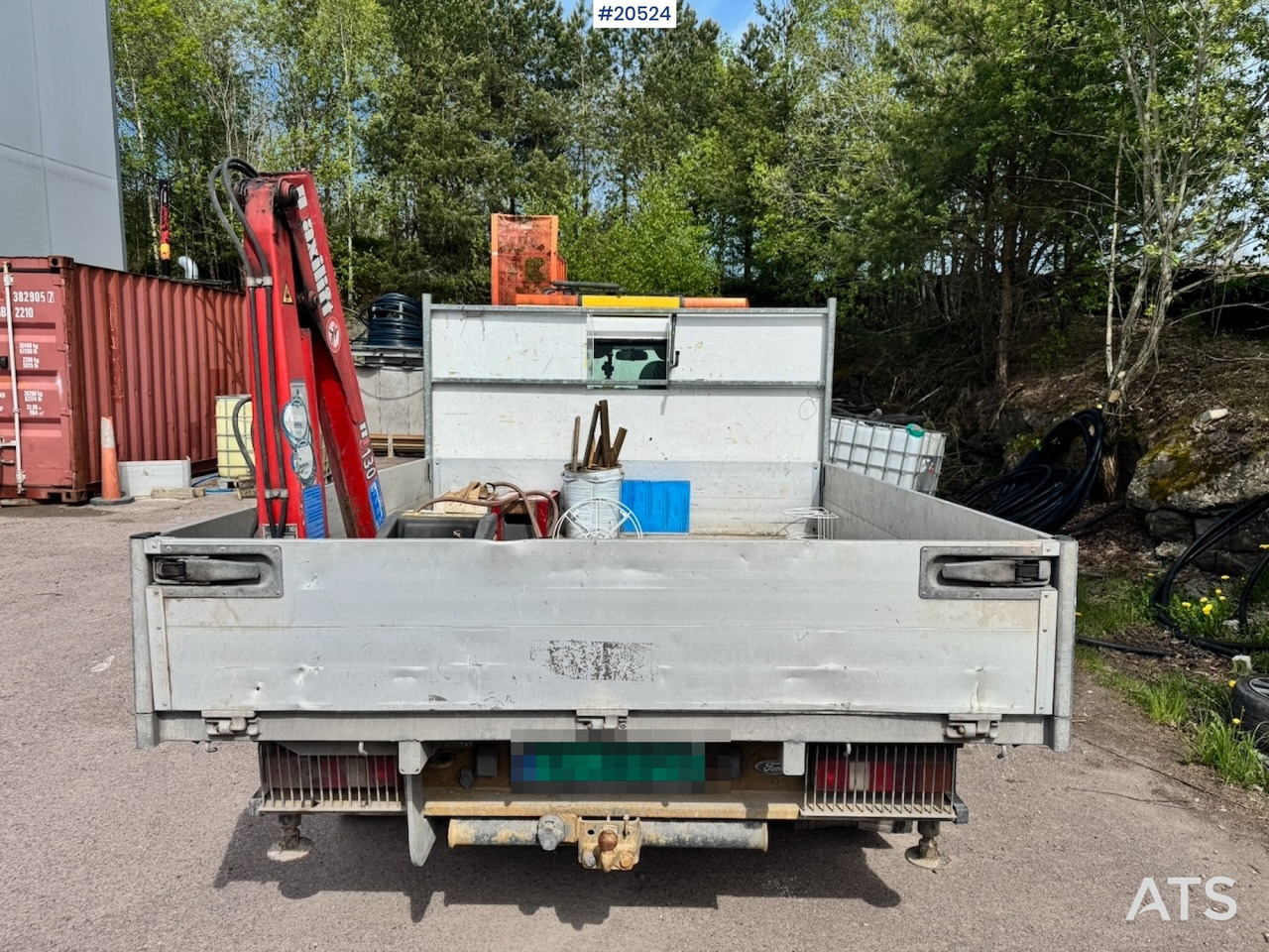 Ford TRANSIT - Utilitaire plateau, Camion grue: photos 4 Ford TRANSIT - Utilitaire plateau, Camion grue: photos 4