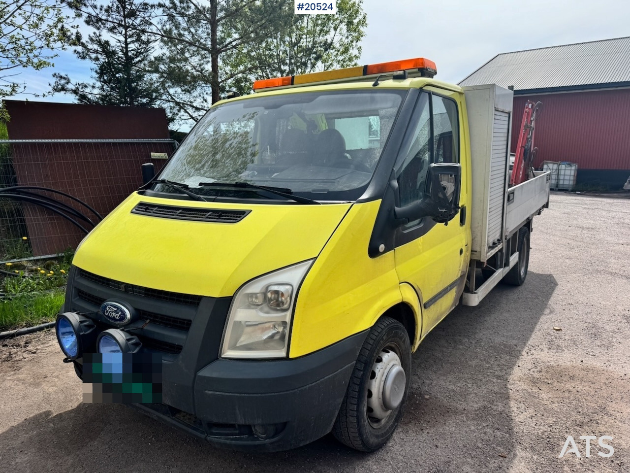Ford Transit - Utilitaire plateau, Camion grue: photos 1 Ford Transit - Utilitaire plateau, Camion grue: photos 1