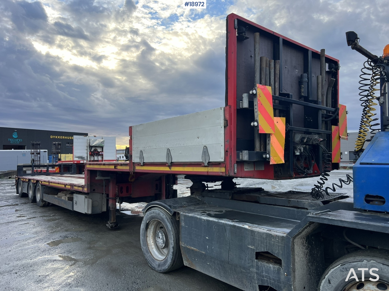HRD 3 akslet jumbosemi m/ utrekk på 5.5 meter - Semi-remorque surbaissé: photos 5 HRD 3 akslet jumbosemi m/ utrekk på 5.5 meter - Semi-remorque surbaissé: photos 5