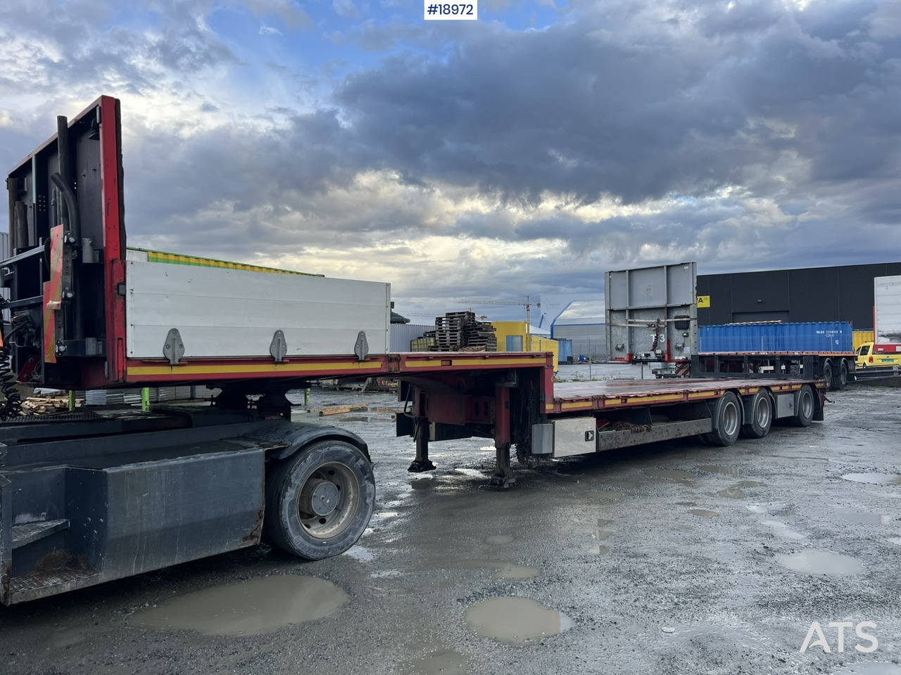 HRD 3 akslet jumbosemi m/ utrekk på 5.5 meter - Semi-remorque surbaissé: photos 3 HRD 3 akslet jumbosemi m/ utrekk på 5.5 meter - Semi-remorque surbaissé: photos 3