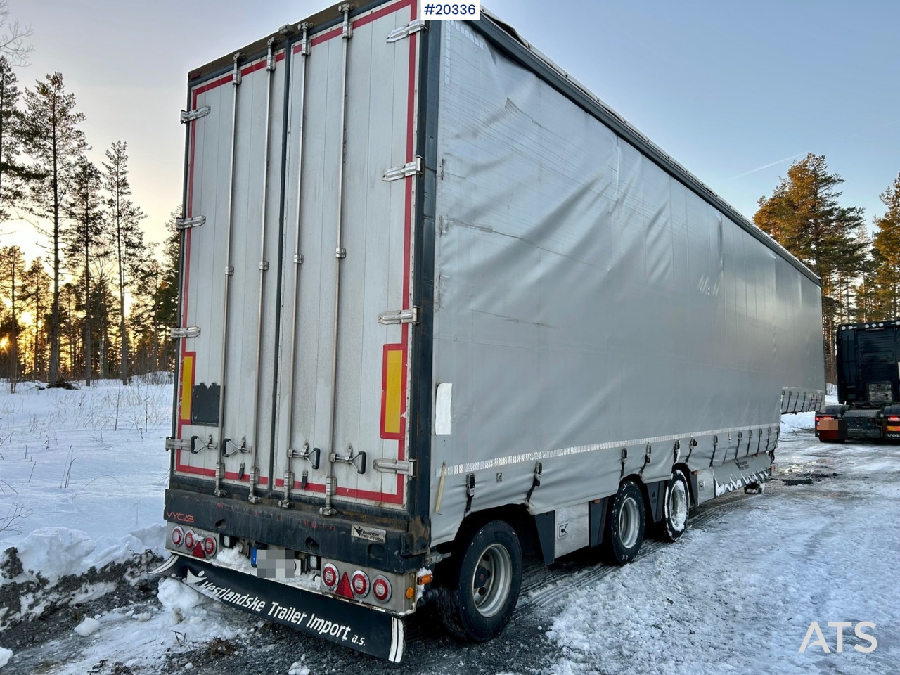 HRD Jumbo tralle med bredding - Semi-remorque fourgon: photos 5 HRD Jumbo tralle med bredding - Semi-remorque fourgon: photos 5