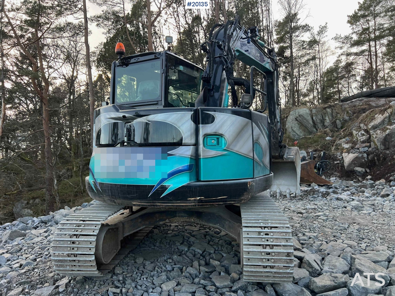 Hitachi ZX85US-6 en crédit-bail Hitachi ZX85US-6: photos 13