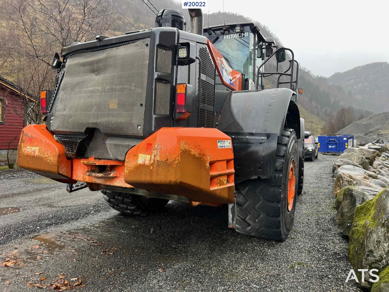 Chargeuse sur pneus Hitachi zw370-6: photos 18