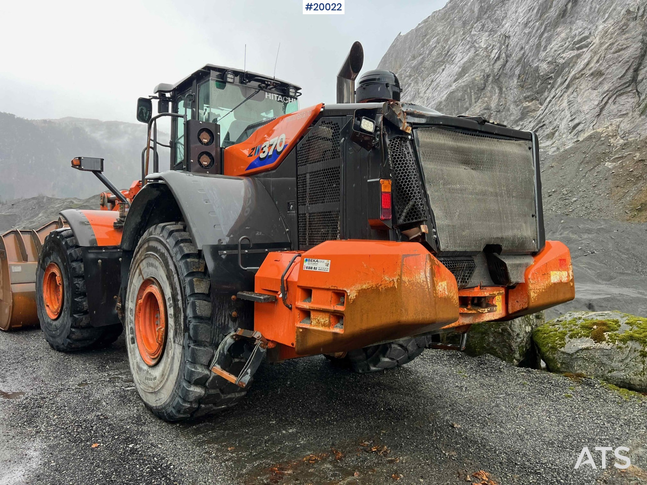Chargeuse sur pneus Hitachi zw370-6: photos 10
