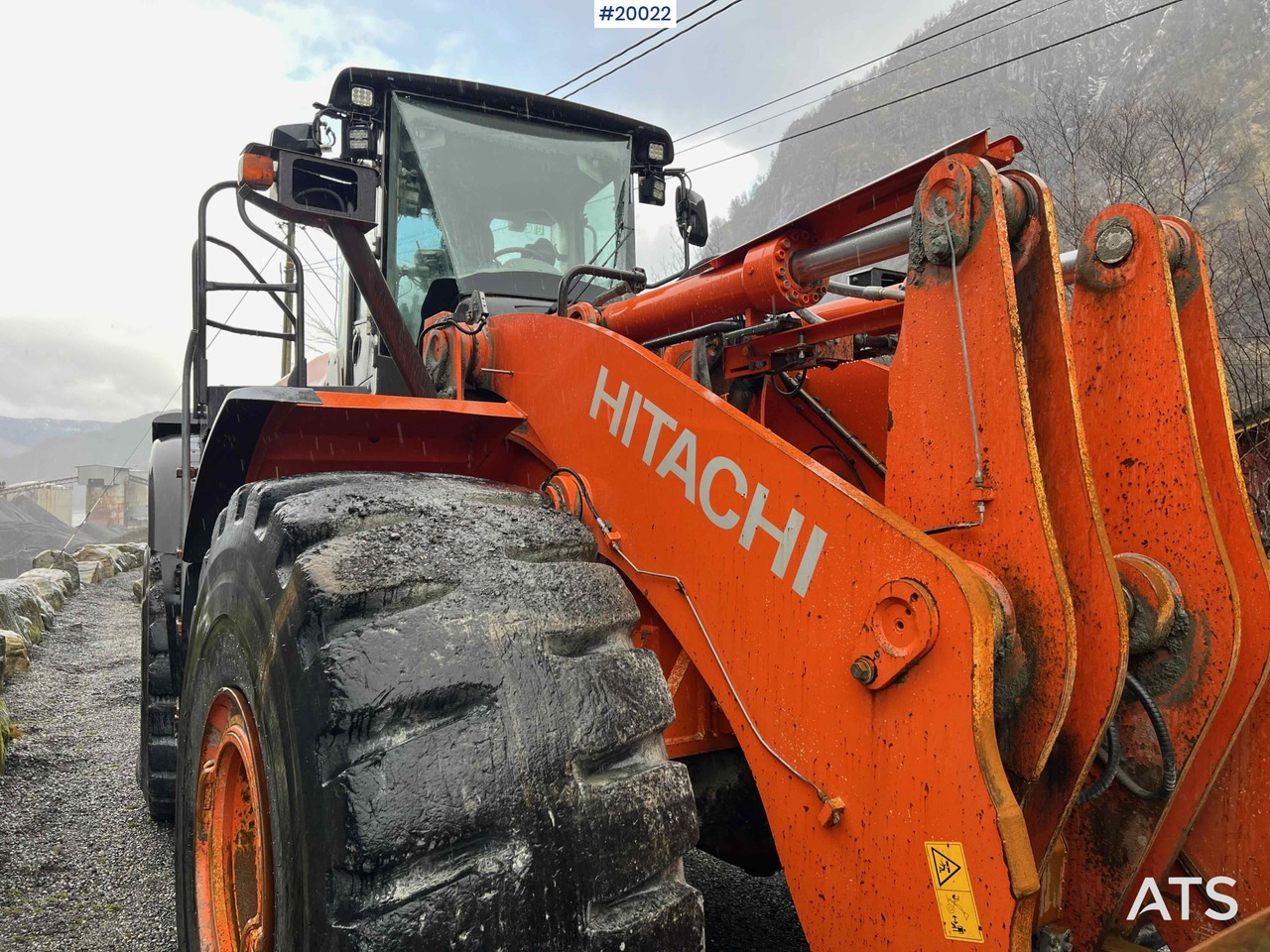 Chargeuse sur pneus Hitachi zw370-6: photos 44