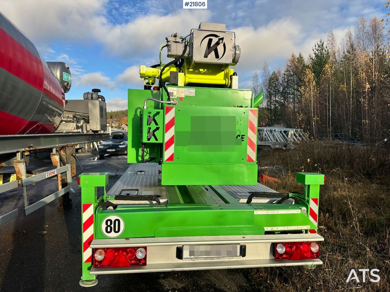 Klaas K21-30 Byggekran. 340 timer! - Grue à montage rapide: photos 4 Klaas K21-30 Byggekran. 340 timer! - Grue à montage rapide: photos 4