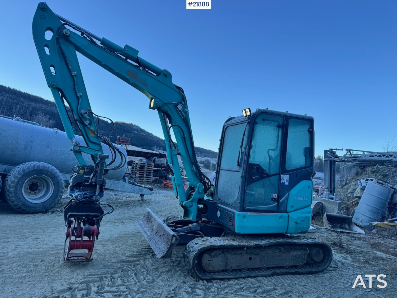 Kobelco SK55SRX-6 m/ Rototilt og 3 skuffer. 2330 timer! SE VIDEO - Pelle sur chenille: photos 3 Kobelco SK55SRX-6 m/ Rototilt og 3 skuffer. 2330 timer! SE VIDEO - Pelle sur chenille: photos 3
