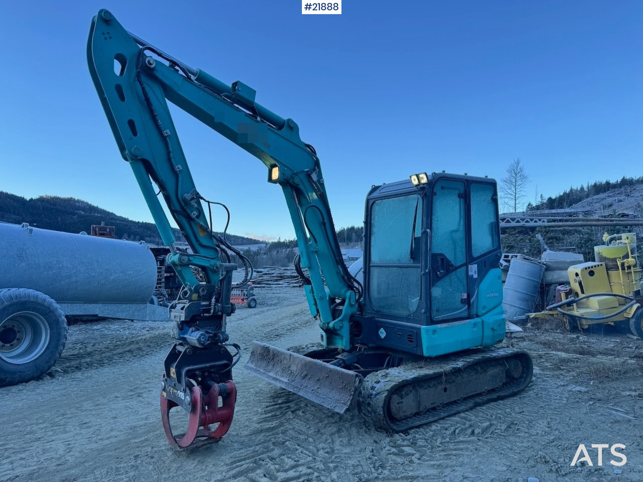 Kobelco SK55SRX-6 m/ Rototilt og 3 skuffer. 2330 timer! SE VIDEO - Pelle sur chenille: photos 2 Kobelco SK55SRX-6 m/ Rototilt og 3 skuffer. 2330 timer! SE VIDEO - Pelle sur chenille: photos 2