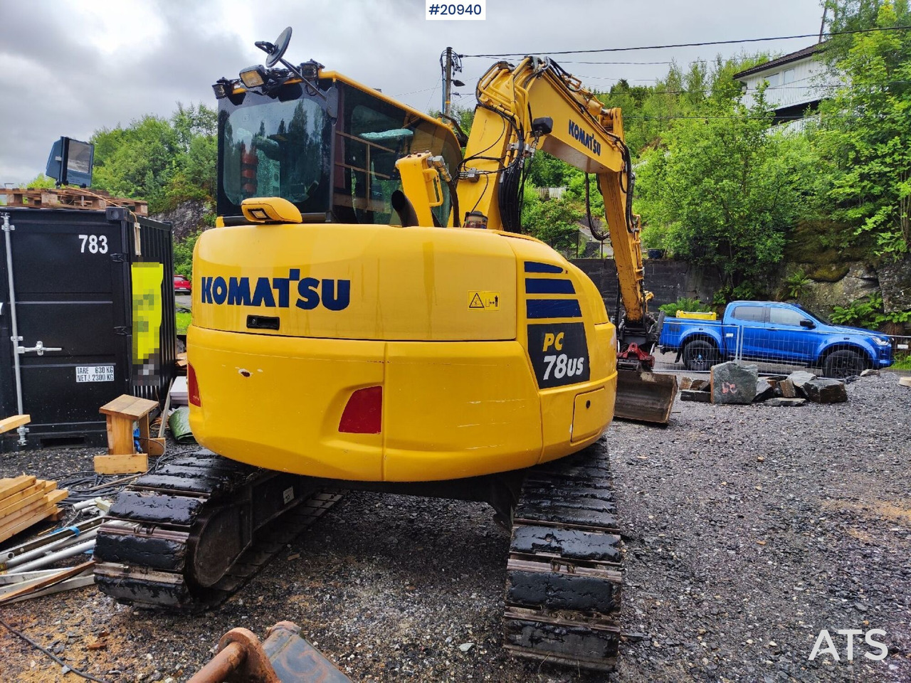 Komatsu PC78US-10 - Pelle sur chenille: photos 5 Komatsu PC78US-10 - Pelle sur chenille: photos 5