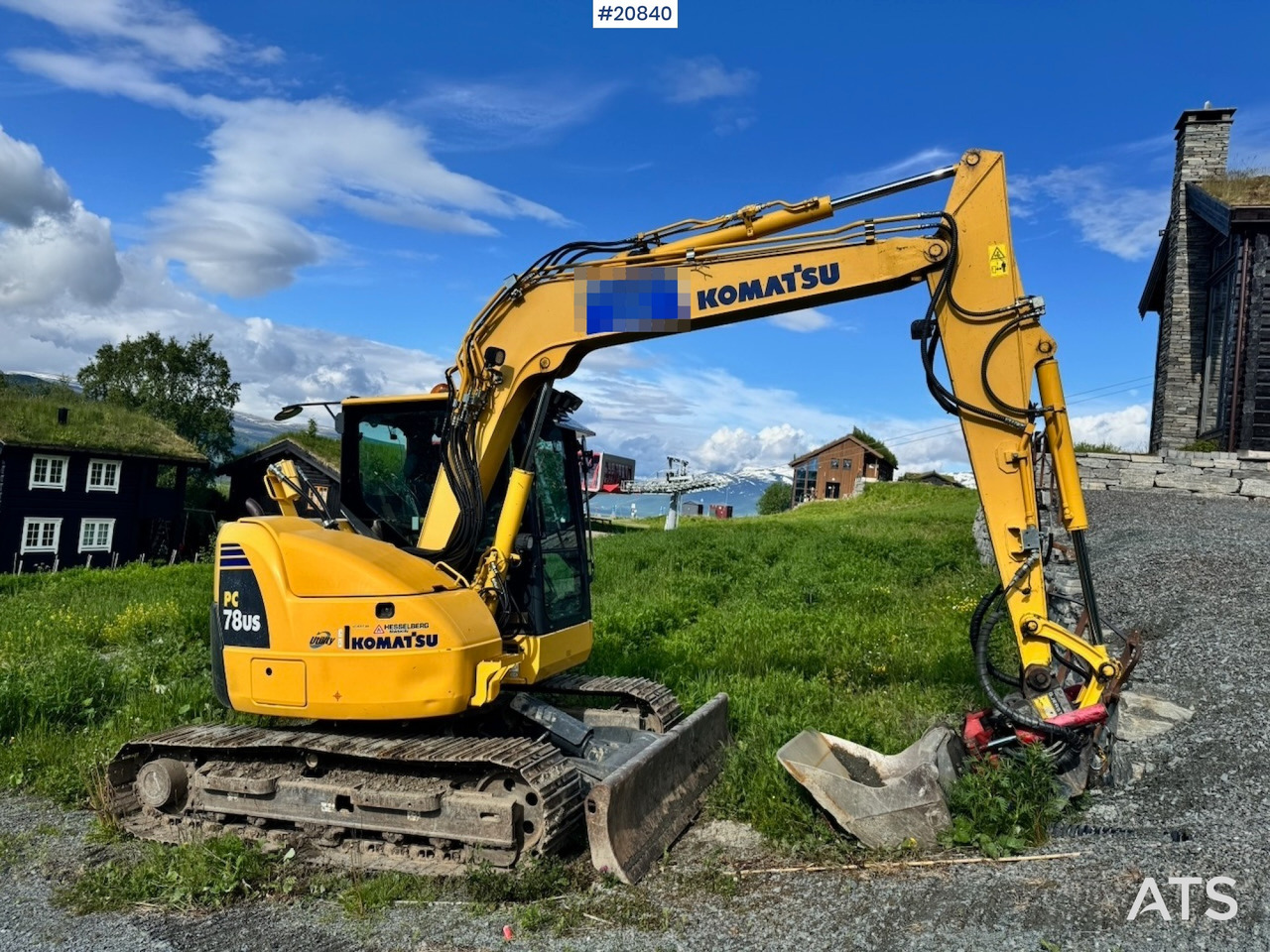 Komatsu PC78US-8 - Pelle sur chenille: photos 2 Komatsu PC78US-8 - Pelle sur chenille: photos 2