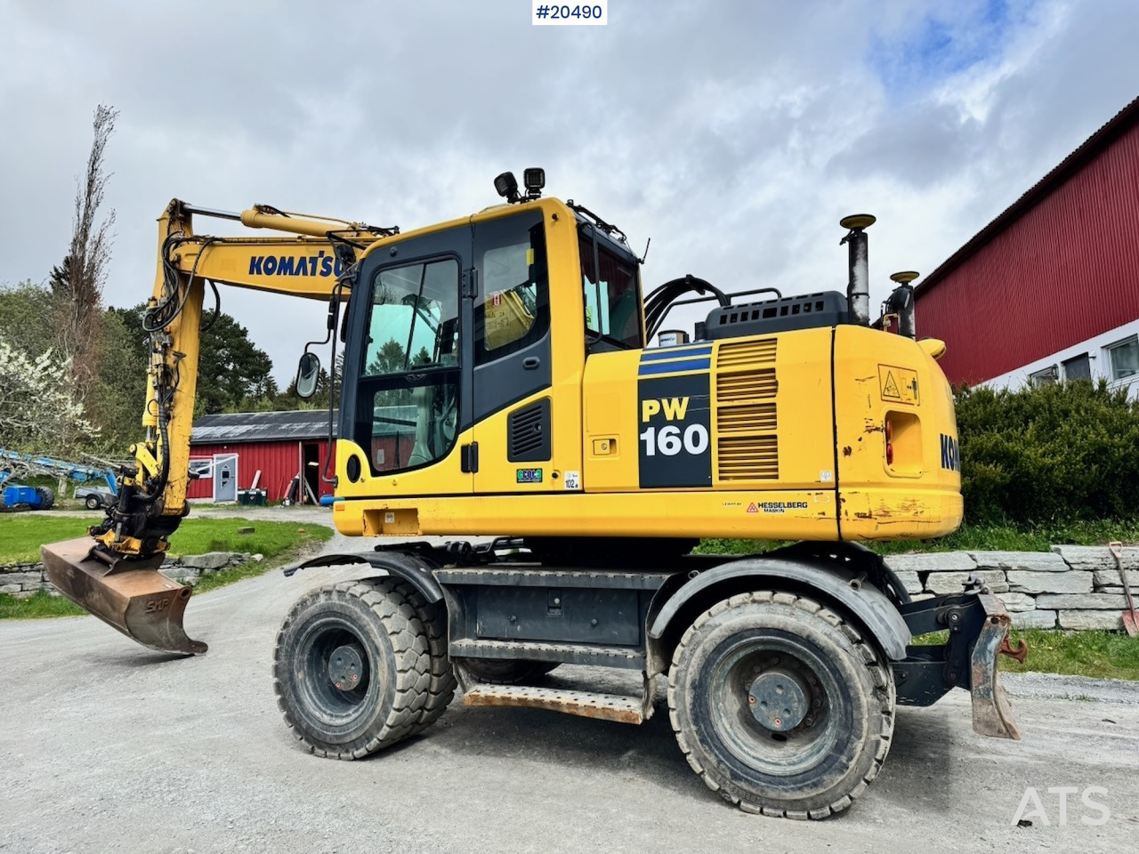 Komatsu PW160-8 - Chargeuse sur pneus: photos 3 Komatsu PW160-8 - Chargeuse sur pneus: photos 3