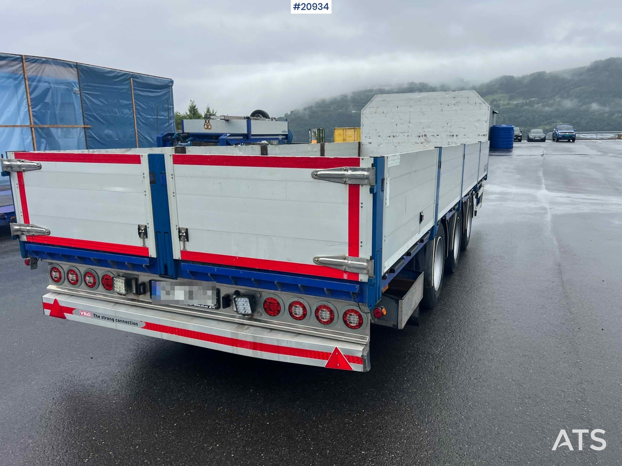 Konar 3 akslet plankjerre - Remorque plateau: photos 4 Konar 3 akslet plankjerre - Remorque plateau: photos 4