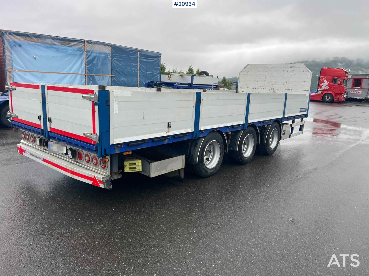 Konar 3 akslet plankjerre - Remorque plateau: photos 2 Konar 3 akslet plankjerre - Remorque plateau: photos 2