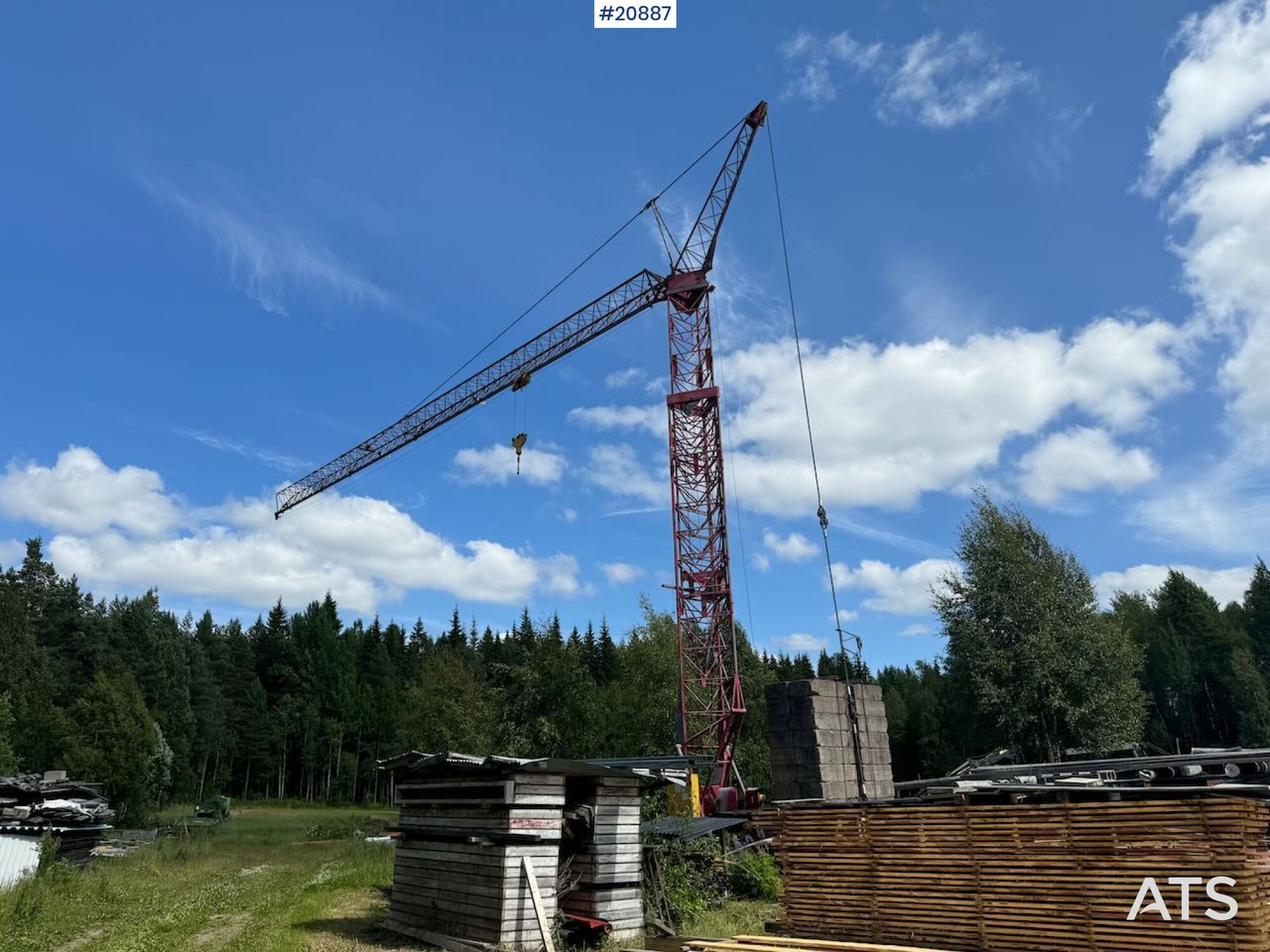 Krøll K35E - Grue à tour: photos 1 Krøll K35E - Grue à tour: photos 1