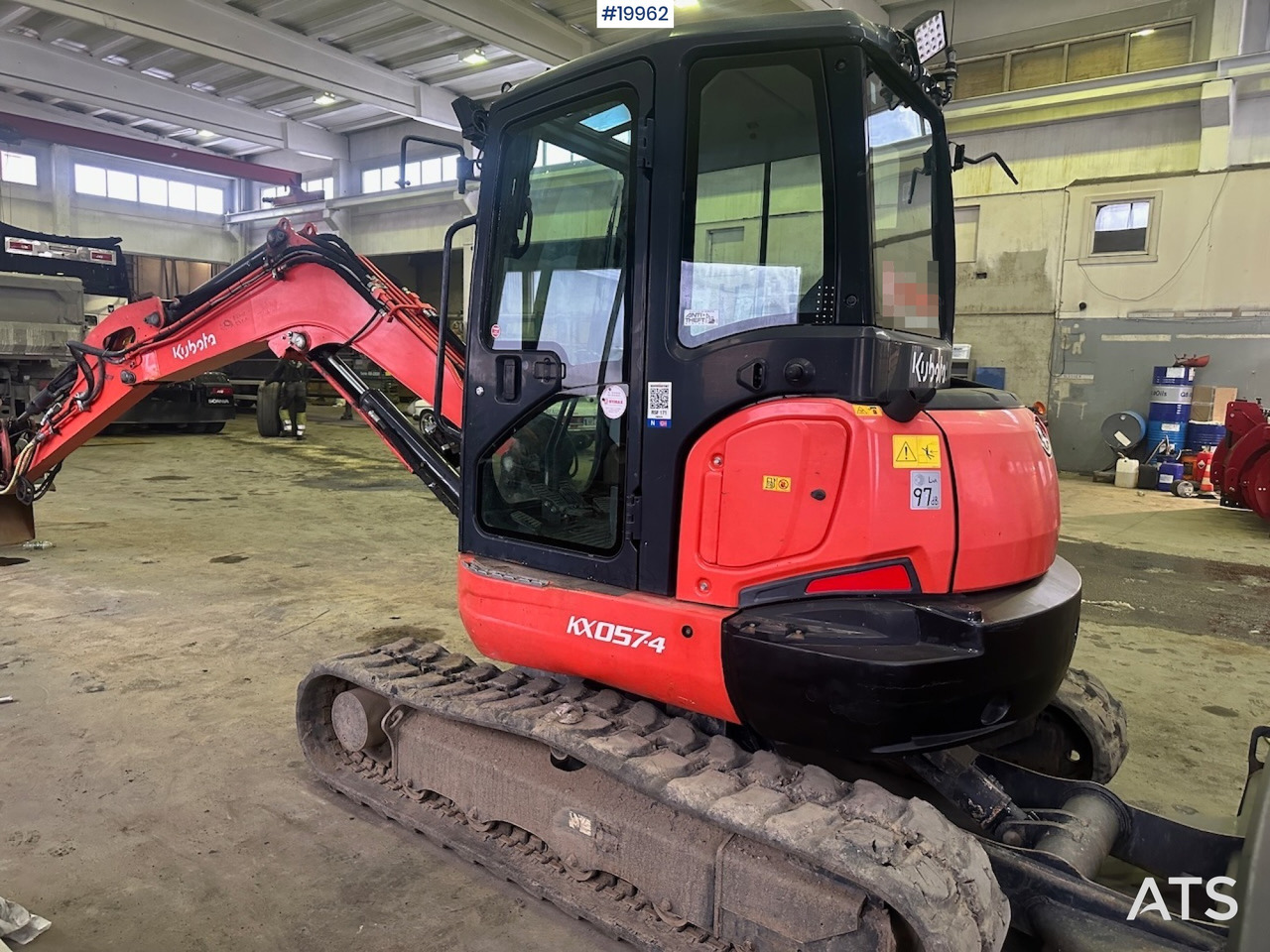 Pelle Kubota KX057-4: photos 6