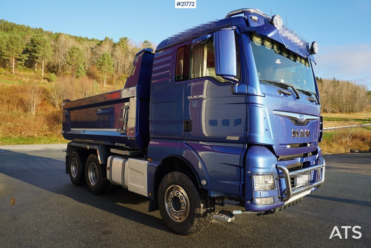 MAN 2018 Man TGX 26.580 6x4 tippbil med stålfjæring - Camion benne: photos 3 MAN 2018 Man TGX 26.580 6x4 tippbil med stålfjæring - Camion benne: photos 3