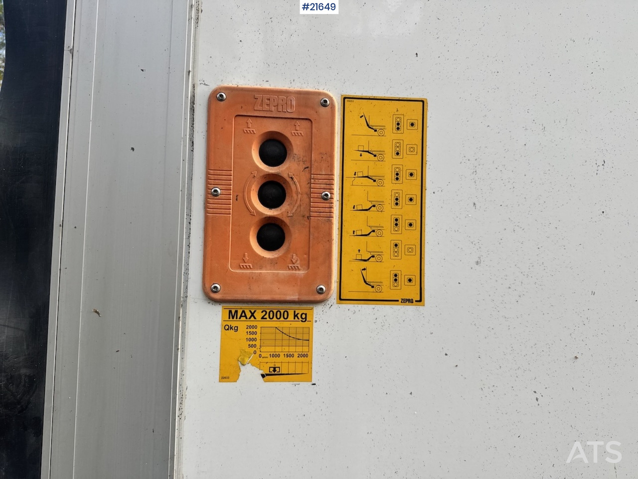 MAN MAN TGS 35.480 8x2 Skapbil m/ Full sideåpning. en crédit-bail MAN MAN TGS 35.480 8x2 Skapbil m/ Full sideåpning.: photos 25