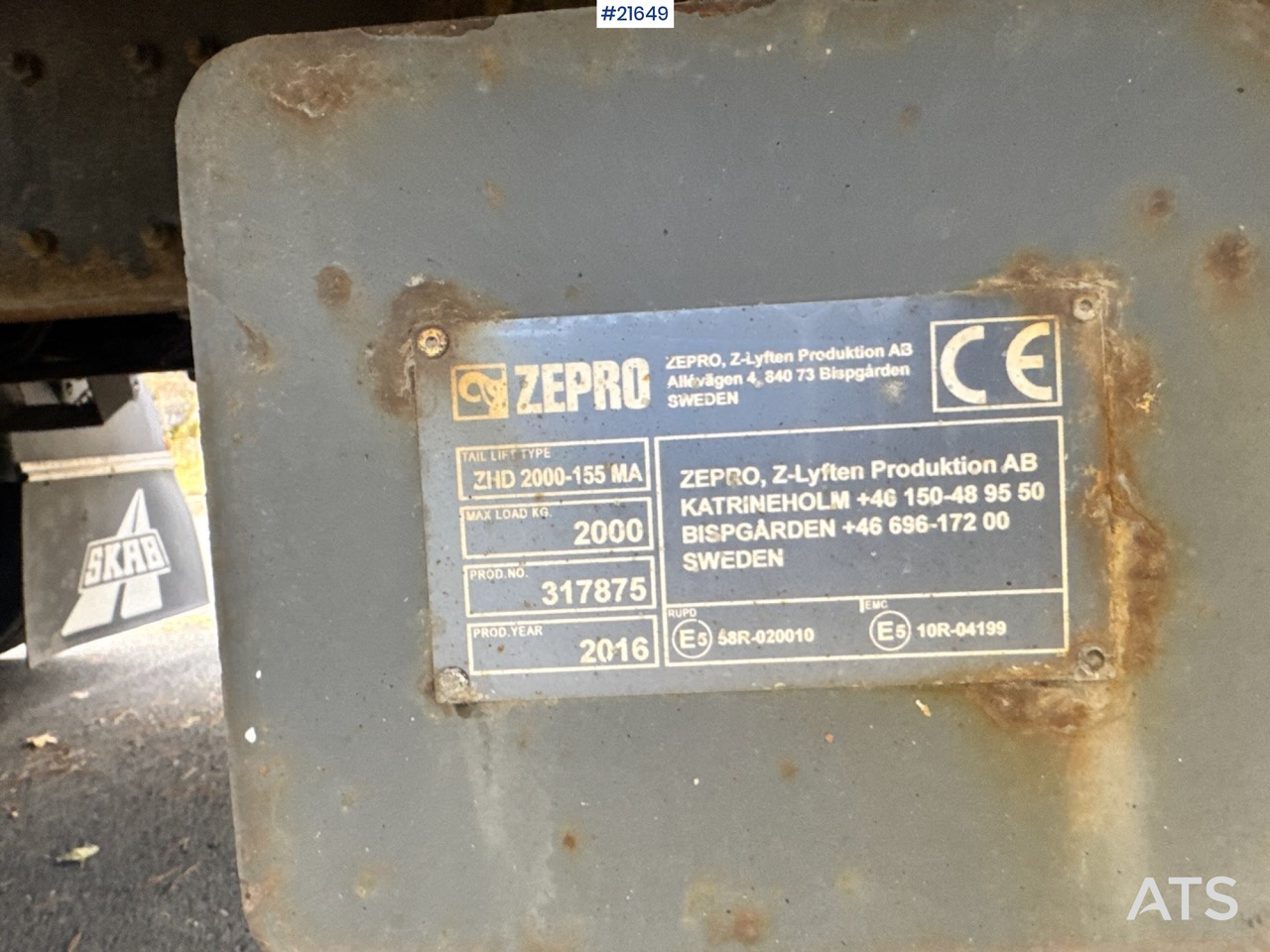 MAN MAN TGS 35.480 8x2 Skapbil m/ Full sideåpning. en crédit-bail MAN MAN TGS 35.480 8x2 Skapbil m/ Full sideåpning.: photos 27