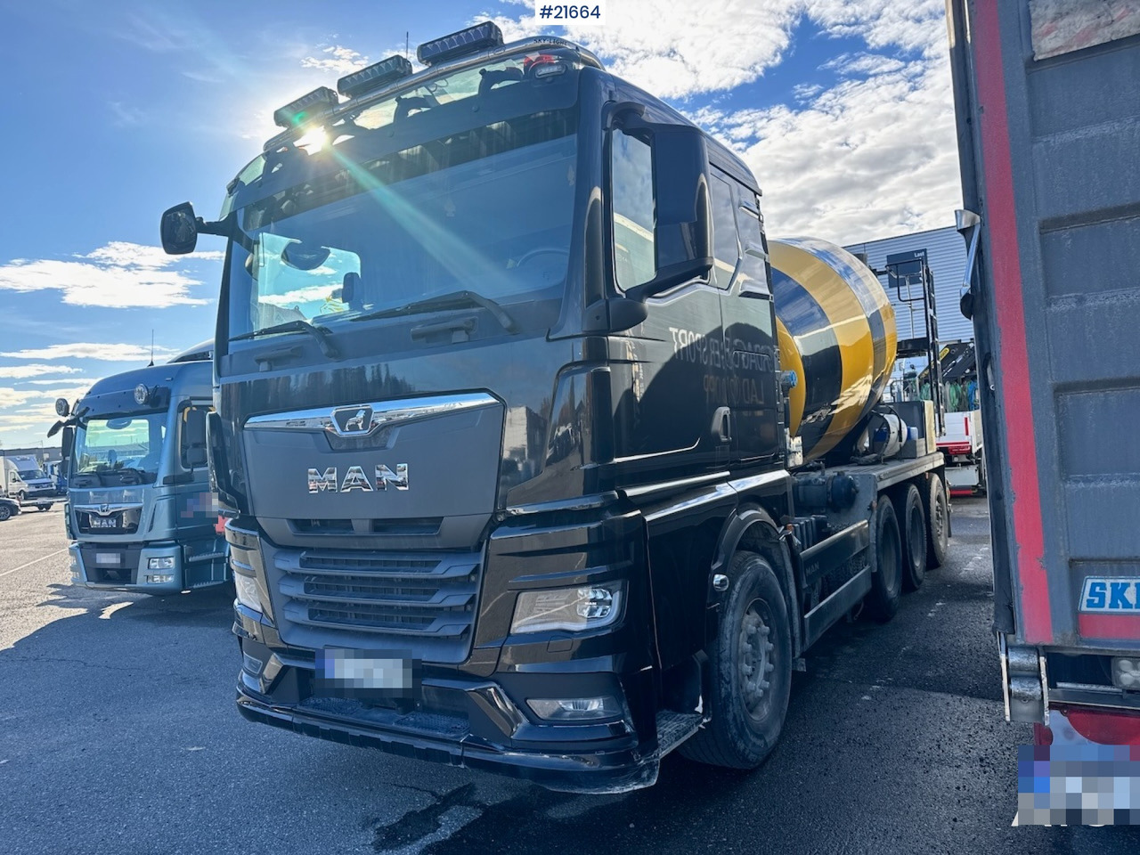 Camion malaxeur MAN MAN TGX Betongbil: photos 11