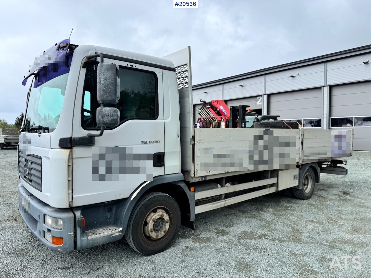 MAN TGL 8.180 - Camion plateau: photos 2 MAN TGL 8.180 - Camion plateau: photos 2