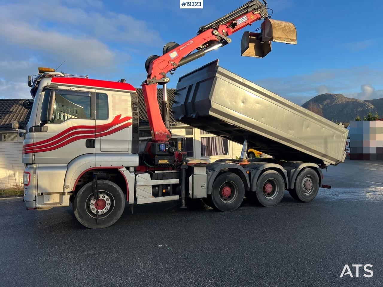 MAN TGS 26.480 - Camion grue, Camion benne: photos 1 MAN TGS 26.480 - Camion grue, Camion benne: photos 1