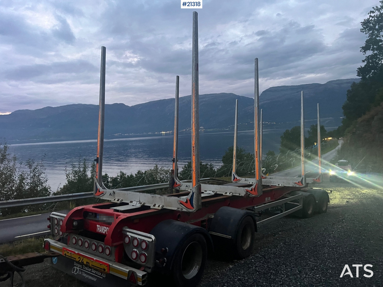 MVB10 MVB10-FLS4 4 akslet Tømmerhenger - Remorque grumier: photos 5 MVB10 MVB10-FLS4 4 akslet Tømmerhenger - Remorque grumier: photos 5