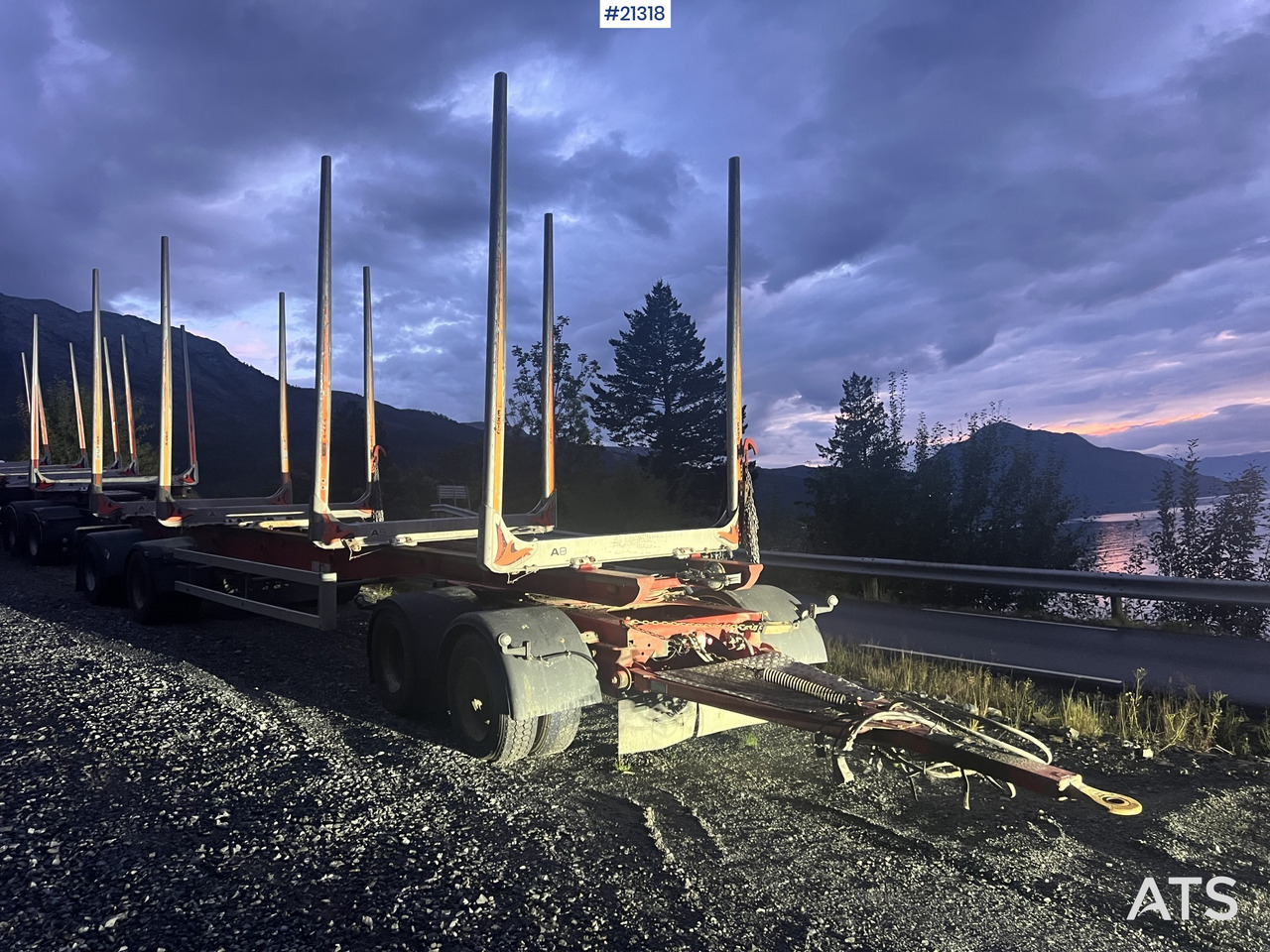 MVB10 MVB10-FLS4 4 akslet Tømmerhenger - Remorque grumier: photos 1 MVB10 MVB10-FLS4 4 akslet Tømmerhenger - Remorque grumier: photos 1