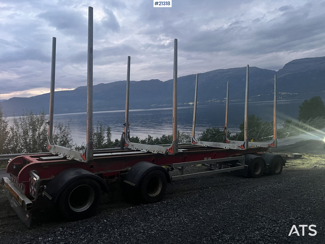 MVB10 MVB10-FLS4 4 akslet Tømmerhenger - Remorque grumier: photos 4 MVB10 MVB10-FLS4 4 akslet Tømmerhenger - Remorque grumier: photos 4